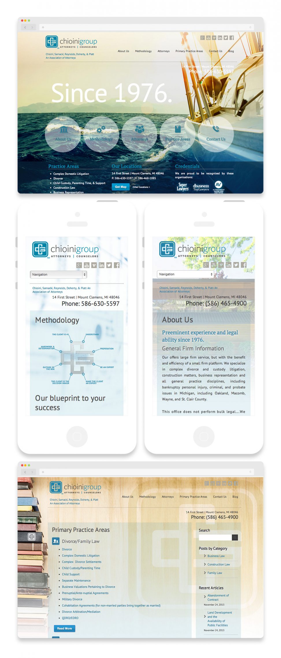 Chioini Group Website