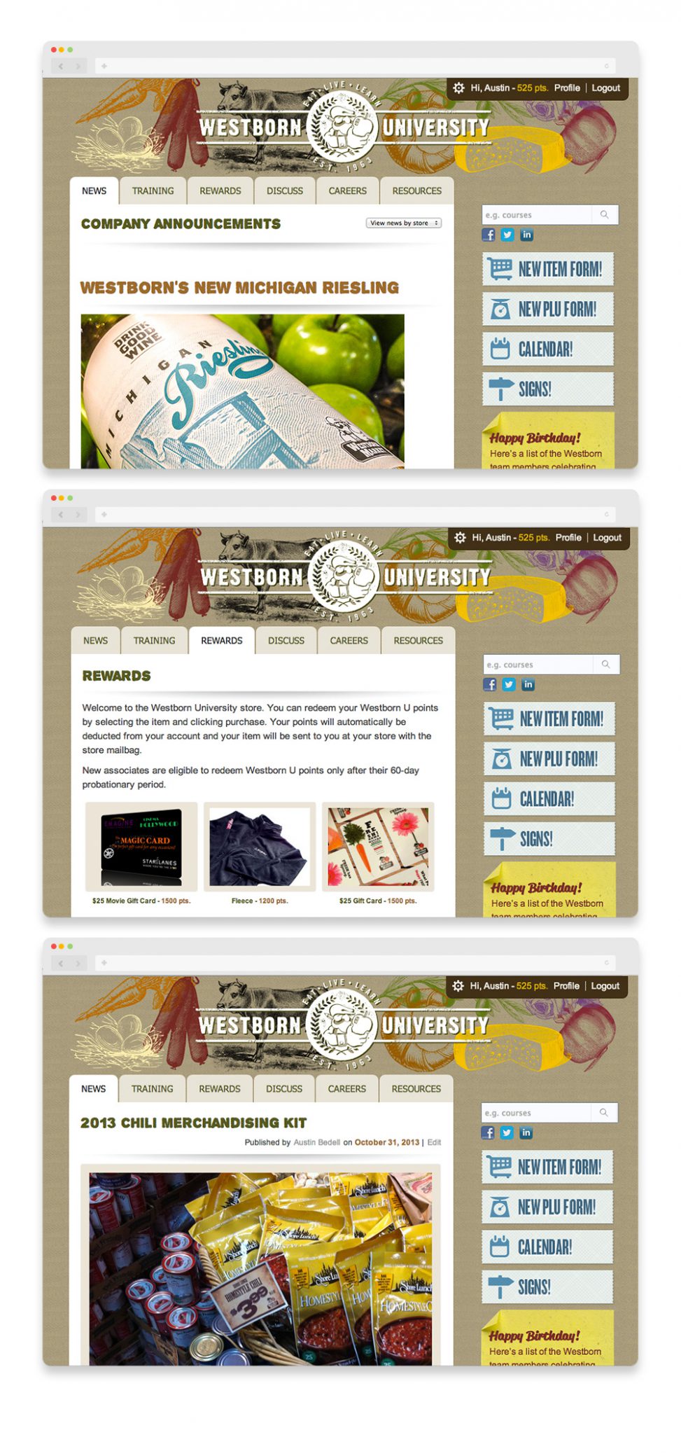 Westborn University Website